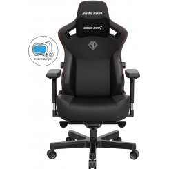 Игровое кресло Anda Seat Kaiser 3 L (AD12YDC-L-01-B-PV/C) Black
