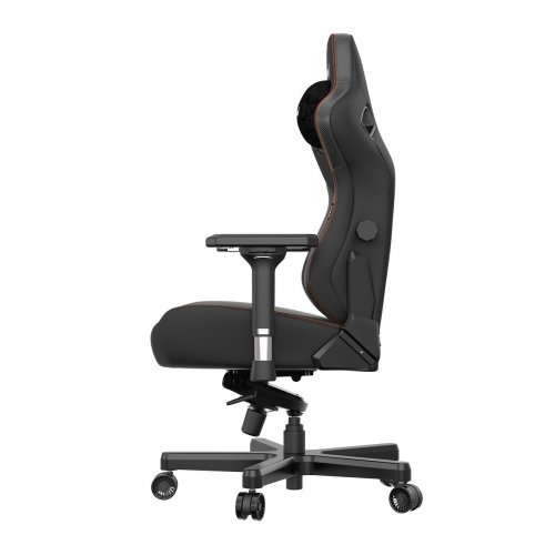 Ігрове крісло Anda Seat Kaiser 3 L (AD12YDC-L-01-B-PV/C) Black купити в Україні: Київ, Львів, Хмельницький, Тернопіль, Івано-Франківськ | Низька ціна, відгуки, характеристики від TELEMART фото