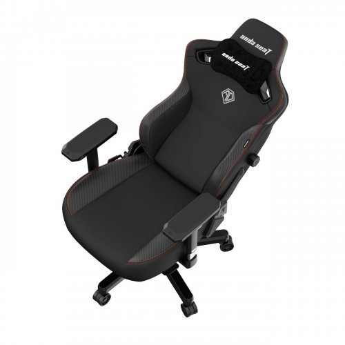 Ігрове крісло Anda Seat Kaiser 3 L (AD12YDC-L-01-B-PV/C) Black купити в Україні: Київ, Львів, Хмельницький, Тернопіль, Івано-Франківськ | Низька ціна, відгуки, характеристики від TELEMART фото