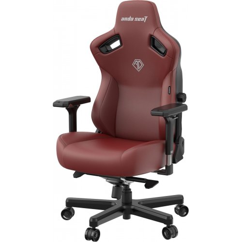 Ігрове крісло Anda Seat Kaiser 3 L (AD12YDC-L-01-A-PV/C) Maroon купити в Україні: Київ, Львів, Хмельницький, Тернопіль, Івано-Франківськ | Низька ціна, відгуки, характеристики від TELEMART фото
