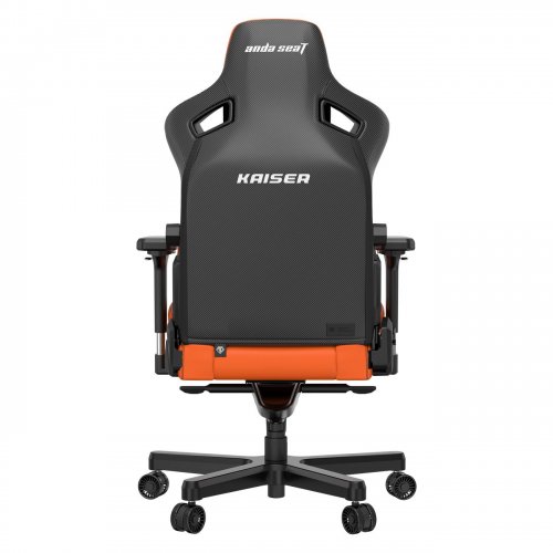 Ігрове крісло Anda Seat Kaiser 3 L (AD12YDC-L-01-O-PV/C) Orange купити в Україні: Київ, Львів, Хмельницький, Тернопіль, Івано-Франківськ | Низька ціна, відгуки, характеристики від TELEMART фото