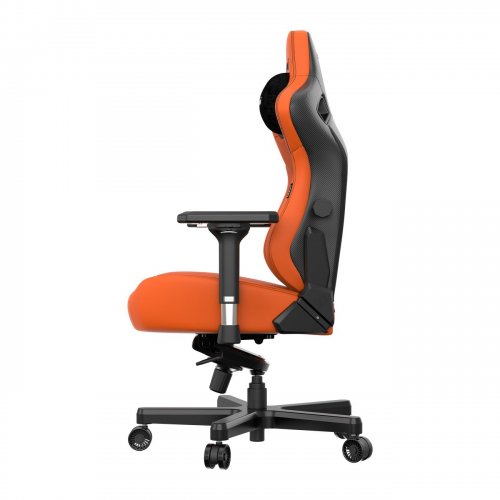 Ігрове крісло Anda Seat Kaiser 3 L (AD12YDC-L-01-O-PV/C) Orange купити в Україні: Київ, Львів, Хмельницький, Тернопіль, Івано-Франківськ | Низька ціна, відгуки, характеристики від TELEMART фото