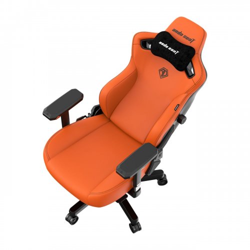Ігрове крісло Anda Seat Kaiser 3 L (AD12YDC-L-01-O-PV/C) Orange купити в Україні: Київ, Львів, Хмельницький, Тернопіль, Івано-Франківськ | Низька ціна, відгуки, характеристики від TELEMART фото