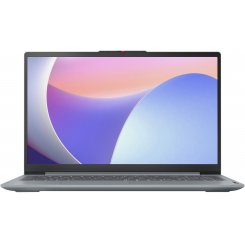 Ноутбук Lenovo IdeaPad Slim 3 15IRU8 (82X7003FRA) Arctic Grey / 15.6″ (1920x1080, IPS) / Intel Core i3-1305U (3.3–4.5 ГГц), 5 ядер / Intel UHD Graphics / 8 ГБ (LPDDR5) / 256 ГБ (SSD) / Без ОС