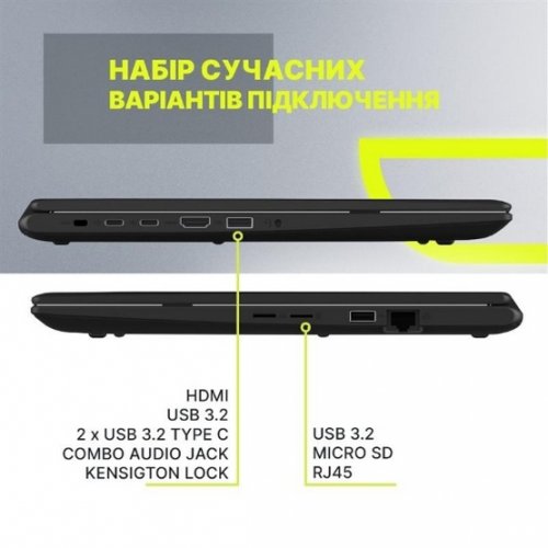 Продати Ноутбук Prologix M15-720 (PN15E02.I3108S2NW.008) Black за Trade-In у інтернет-магазині Телемарт - Київ, Дніпро, Україна фото