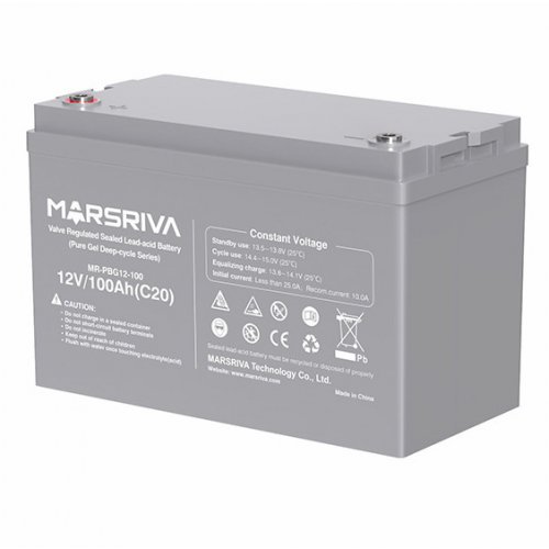 Купить Аккумуляторная батарея Marsriva 12V 100Ah (MR-PBG12-100) - цена в Харькове, Киеве, Днепре, Одессе
в интернет-магазине Telemart фото