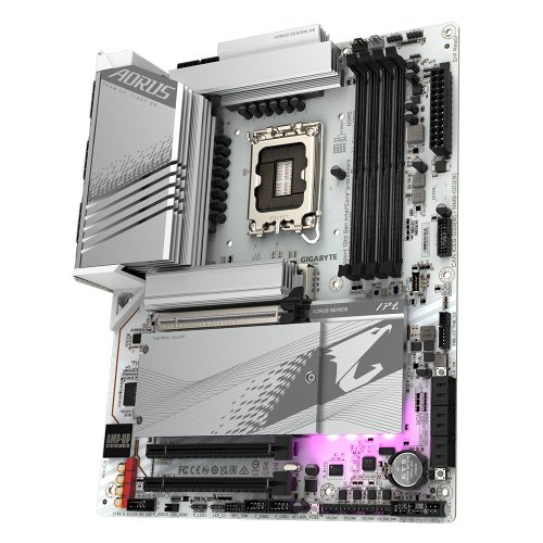 Photo Motherboard Gigabyte Z790 AORUS ELITE AX ICE (s1700, Intel Z790)