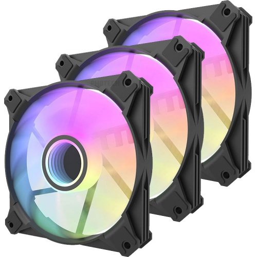 Купить Комплект вентиляторов DarkFlash INF8 ARGB 3 in 1 Black с проверкой совместимости: обзор, характеристики, цена в Киеве, Днепре, Одессе, Харькове, Украине | интернет-магазин TELEMART.UA фото