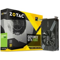 Видеокарта Zotac GeForce GTX 1060 Mini 3072MB (ZT-P10610A-10L)