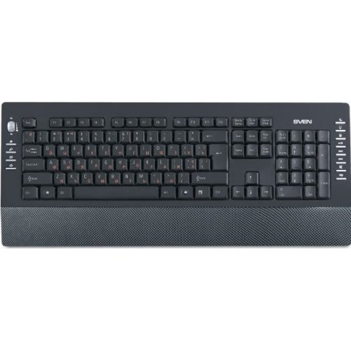 Купить Клавиатура SVEN Comfort 4200 USB Сarbon - цена в Харькове, Киеве, Днепре, Одессе
в интернет-магазине Telemart фото