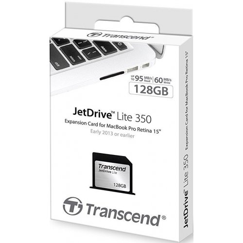 Карта памяти Transcend JetDrive Lite 350 128GB (TS128GJDL350) купить в Украине | Telemart фото