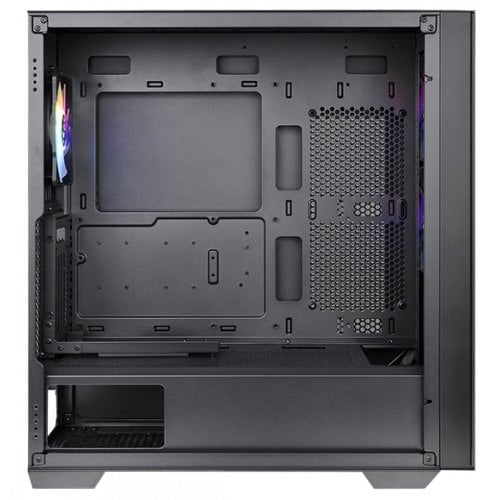 Photo Thermaltake Divider 370 ARGB Tempered Glass without PSU (CA-1S4-00M1WN-00) Black