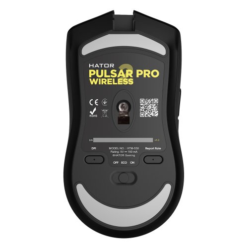 Photo Mouse HATOR Pulsar 2 Pro Wireless (HTM-530) Black