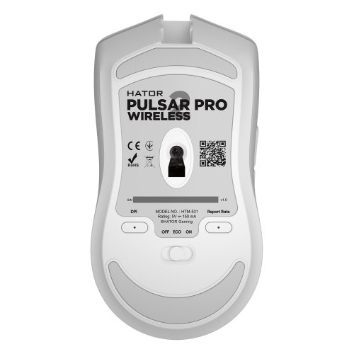 Photo Mouse HATOR Pulsar 2 Pro Wireless (HTM-531) White