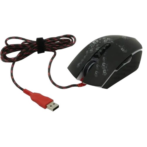 Купить Мышка A4Tech Bloody A60A USB Black - цена в Харькове, Киеве, Днепре, Одессе
в интернет-магазине Telemart фото