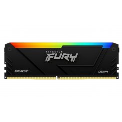 ОЗП Kingston DDR4 8GB 3733Mhz FURY Beast RGB Black (KF437C19BB2A/8)
