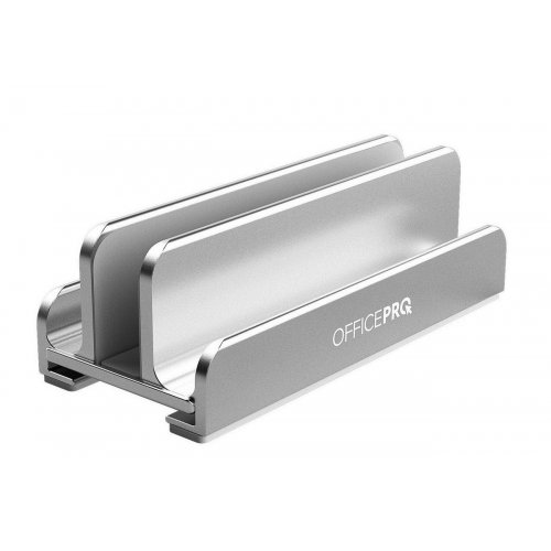 Вертикальна підставка під ноутбук OfficePro LS580 Silver купити в Україні: Київ, Львів, Хмельницький, Тернопіль, Івано-Франківськ | Низька ціна, відгуки, характеристики від TELEMART фото