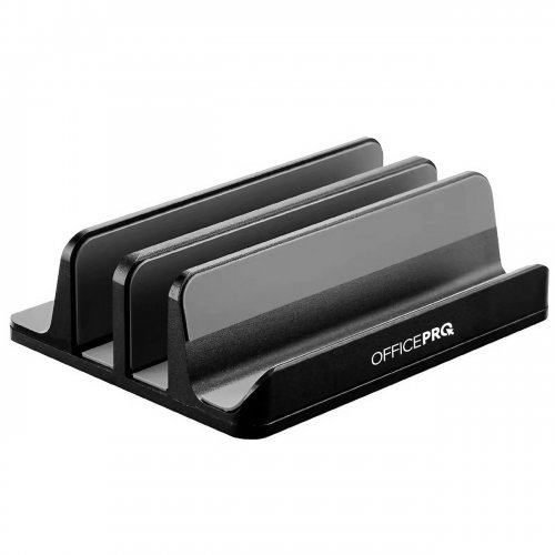 Вертикальная подставка под ноутбук OfficePro LS730 Black купить в Украине: Киев, Днепр, Харьков, Одесса  | Низкая цена, отзывы, характеристики от TELEMART фото