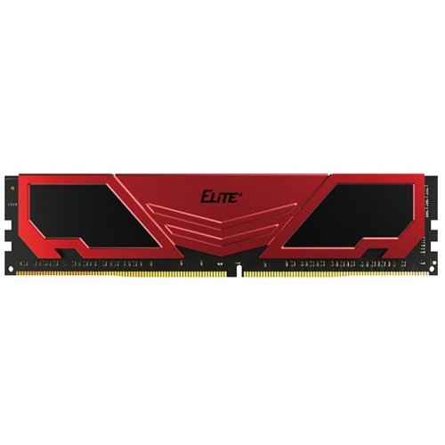 Фото ОЗП Team DDR4 4GB 2400Mhz Elite Plus Red (TPRD44G2400HC1601)