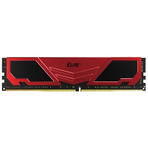 Фото ОЗП Team DDR4 8GB 2133Mhz Elite Plus Red (TPRD48G2133HC1501)