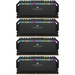 ОЗП Corsair DDR5 64GB (4x16GB) 6200Mhz Dominator Platinum RGB Black (CMT64GX5M4B6200C32)