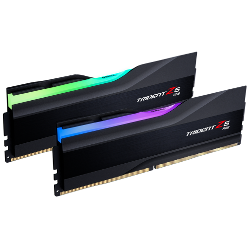 ОЗП G.Skill DDR5 96GB (2x48GB) 5600Mhz Trident Z5 RGB Black (F5-5600J4040D48GX2-TZ5RK) купити з перевіркою сумісності: огляд, характеристики, ціна у Києві, Львові, Вінниці, Хмельницькому, Івано-Франківську, Україні | інтернет-магазин TELEMART.UA фото