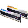 Photo RAM G.Skill DDR5 32GB (2x16GB) 6000Mhz Trident Z5 RGB Silver (F5-6000J3636F16GX2-TZ5RW)
