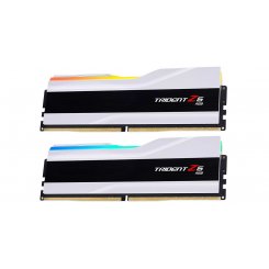 ОЗП G.Skill DDR5 96GB (2x48GB) 6400Mhz Trident Z5 RGB Silver (F5-6400J3239F48GX2-TZ5RW)