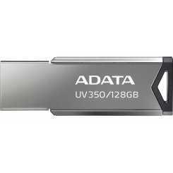 Накопитель ADATA UV350 128GB USB 3.1 (AUV350-128G-RBK) Metallic