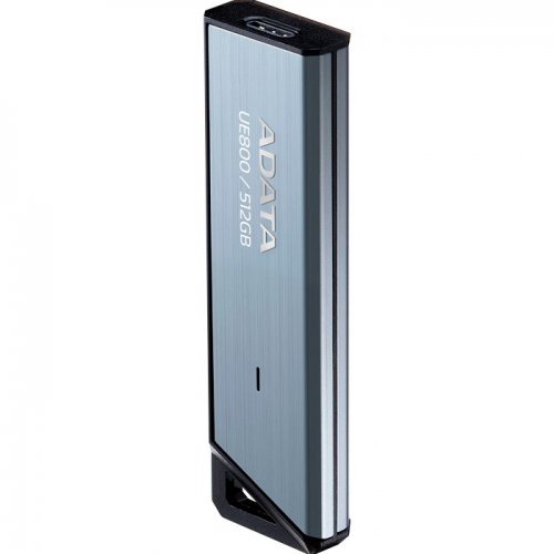 Купить Накопитель ADATA Elite UE800 512GB USB Type-C (AELI-UE800-512G-CSG) Silver - цена в Харькове, Киеве, Днепре, Одессе
в интернет-магазине Telemart фото