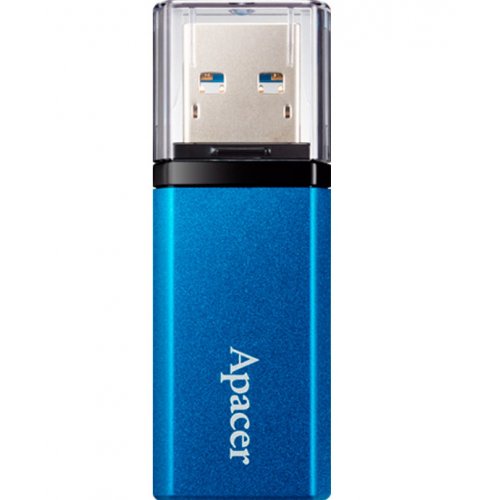 Купить Накопитель Apacer AH25C 128GB USB 3.0 (AP128GAH25CU-1) Blue - цена в Харькове, Киеве, Днепре, Одессе
в интернет-магазине Telemart фото
