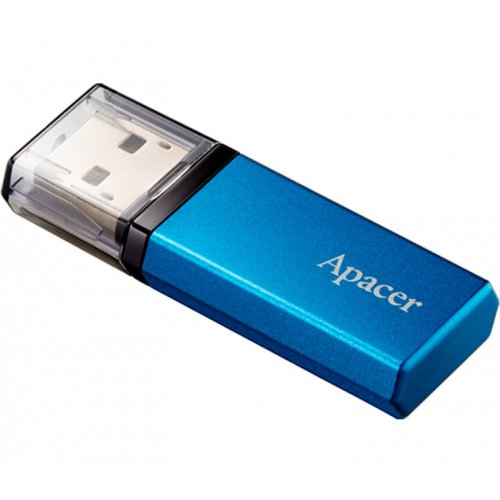 Купить Накопитель Apacer AH25C 128GB USB 3.0 (AP128GAH25CU-1) Blue - цена в Харькове, Киеве, Днепре, Одессе
в интернет-магазине Telemart фото