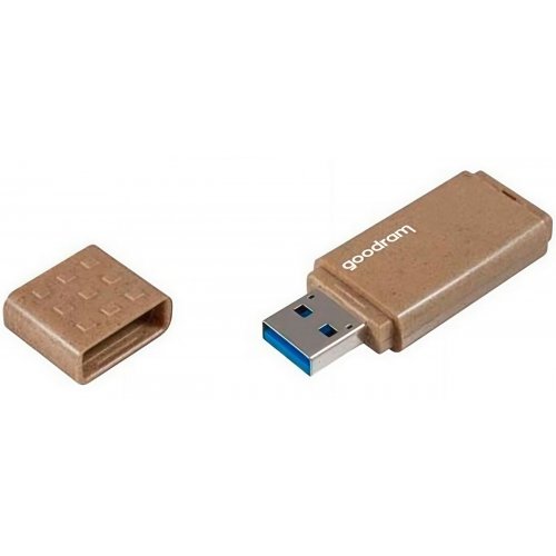 Накопитель Goodram UME3 Eco Friendly 128GB USB 3.0 (UME3-1280EFR11) Brown купить в Украине: Киев, Днепр, Харьков, Одесса  | Низкая цена, отзывы, характеристики от TELEMART фото