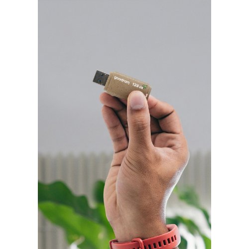 Накопитель Goodram UME3 Eco Friendly 128GB USB 3.0 (UME3-1280EFR11) Brown купить в Украине: Киев, Днепр, Харьков, Одесса  | Низкая цена, отзывы, характеристики от TELEMART фото
