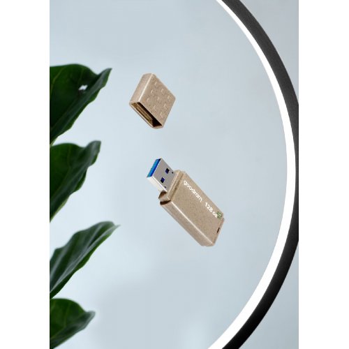 Накопитель Goodram UME3 Eco Friendly 128GB USB 3.0 (UME3-1280EFR11) Brown купить в Украине: Киев, Днепр, Харьков, Одесса  | Низкая цена, отзывы, характеристики от TELEMART фото