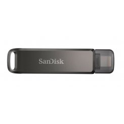 Накопичувач SanDisk iXpand Luxe 256GB USB Type-C + Lightning (SDIX70N-256G-GN6NE) Black
