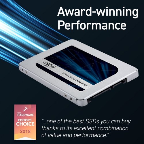 Продать SSD-диск Crucial MX500 TLC 4TB 2.5" (CT4000MX500SSD1) по Trade-In интернет-магазине Телемарт - Киев, Днепр, Украина фото