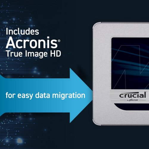 Продать SSD-диск Crucial MX500 TLC 4TB 2.5" (CT4000MX500SSD1) по Trade-In интернет-магазине Телемарт - Киев, Днепр, Украина фото