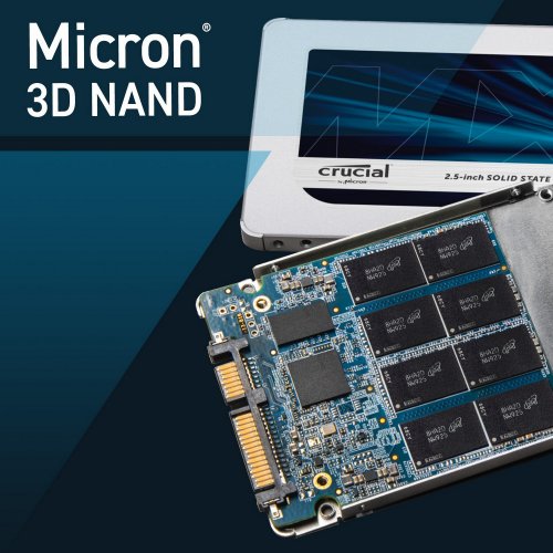 Продать SSD-диск Crucial MX500 TLC 4TB 2.5" (CT4000MX500SSD1) по Trade-In интернет-магазине Телемарт - Киев, Днепр, Украина фото