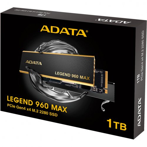Photo SSD Drive ADATA Legend 960 MAX 3D NAND 1TB M.2 (2280 PCI-E) (ALEG-960M-1TCS)