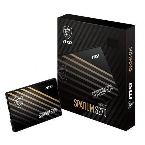 Продати SSD-диск MSI SPATIUM S270 3D NAND 120GB SATA 2.5" (S78-4406NP0-P83) за Trade-In у інтернет-магазині Телемарт - Київ, Дніпро, Україна фото