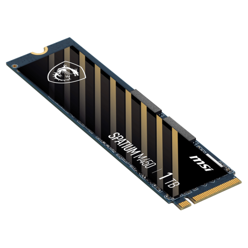 Фото SSD-диск MSI SPATIUM M450 3D NAND TLC 1TB M.2 (2280 PCI-E) (S78-440L980-P83)