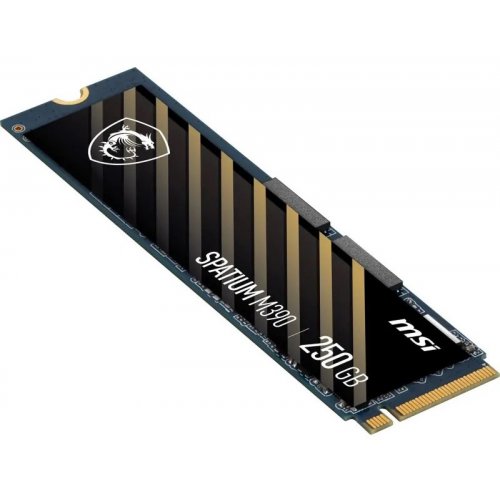 Продать SSD-диск MSI SPATIUM M390 3D NAND 250GB M.2 (2280 PCI-E) NVMe 1.4 (S78-4409PY0-P83) по Trade-In интернет-магазине Телемарт - Киев, Днепр, Украина фото