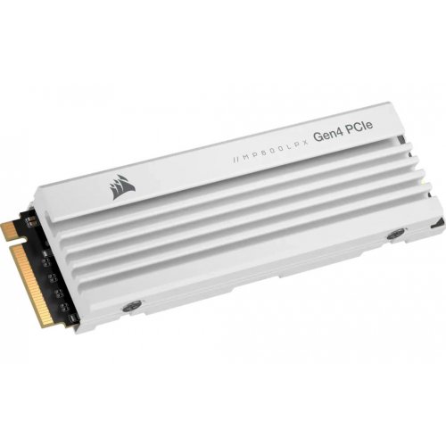 Фото SSD-диск Corsair MP600 PRO LPX 3D NAND TLC 1TB M.2 (2280 PCI-E) NVMe x4 (CSSD-F1000GBMP600PLPW)