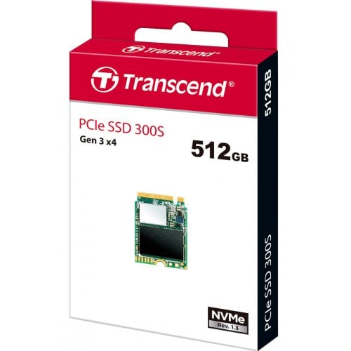 Купить SSD-диск Transcend MTE300S 3D NAND 512GB M.2 (2230 PCI-E) (TS512GMTE300S) с проверкой совместимости: обзор, характеристики, цена в Киеве, Днепре, Одессе, Харькове, Украине | интернет-магазин TELEMART.UA фото