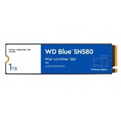SSD-диск Western Digital Blue SN580 WDC TLC 1TB M.2 (2280 PCI-E) NVMe x4 (WDS100T3B0E)