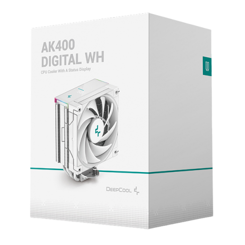 Build a PC for Deepcool AK400 DIGITAL (R-AK400-WHADMN-G) White with  compatibility check and compare prices in France: Paris, Marseille, Lisle  on NerdPart