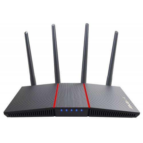 Купити Wi-Fi роутер Asus RT-AX3000P - ціна в Києві, Львові, Вінниці, Хмельницькому, Франківську, Україні | інтернет-магазин TELEMART.UA фото