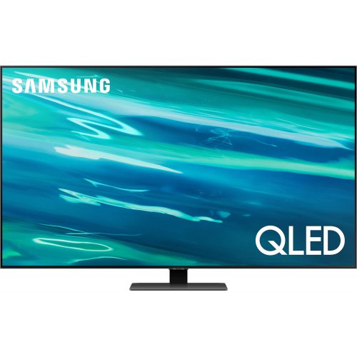 Купить Телевизор Samsung 75" QLED 4K Q80A (QE75Q80AAUXUA) Black - цена в Харькове, Киеве, Днепре, Одессе
в интернет-магазине Telemart фото
