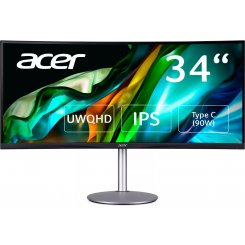 Монітор Acer 34″ CB342CURBMIIPHUZX (UM.CB2EE.006) Black / IPS / 75 Гц